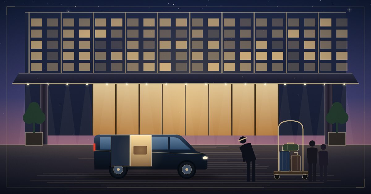 台湾の送迎付きホテルと専用車送迎を比較|到着日をラクにする方法のイメージイラスト