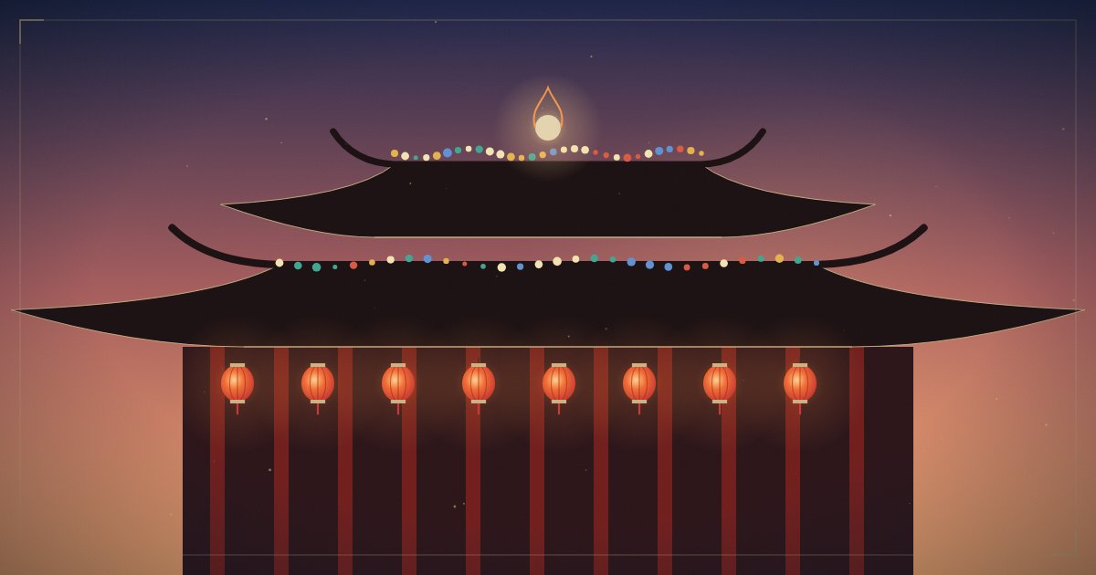 龍山寺と行天宮|台北の祈りの場所を訪ねる参拝ガイドのイメージイラスト