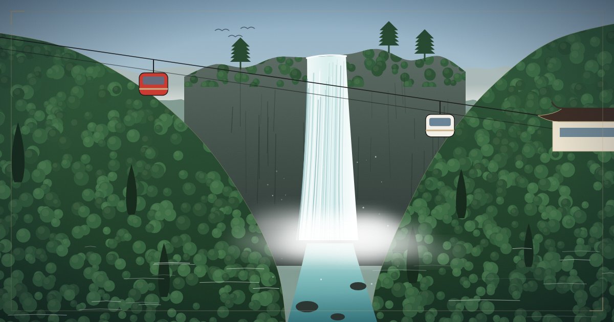 烏来を貸切で|台北から1時間の温泉と滝、タイヤル族の里のイメージイラスト